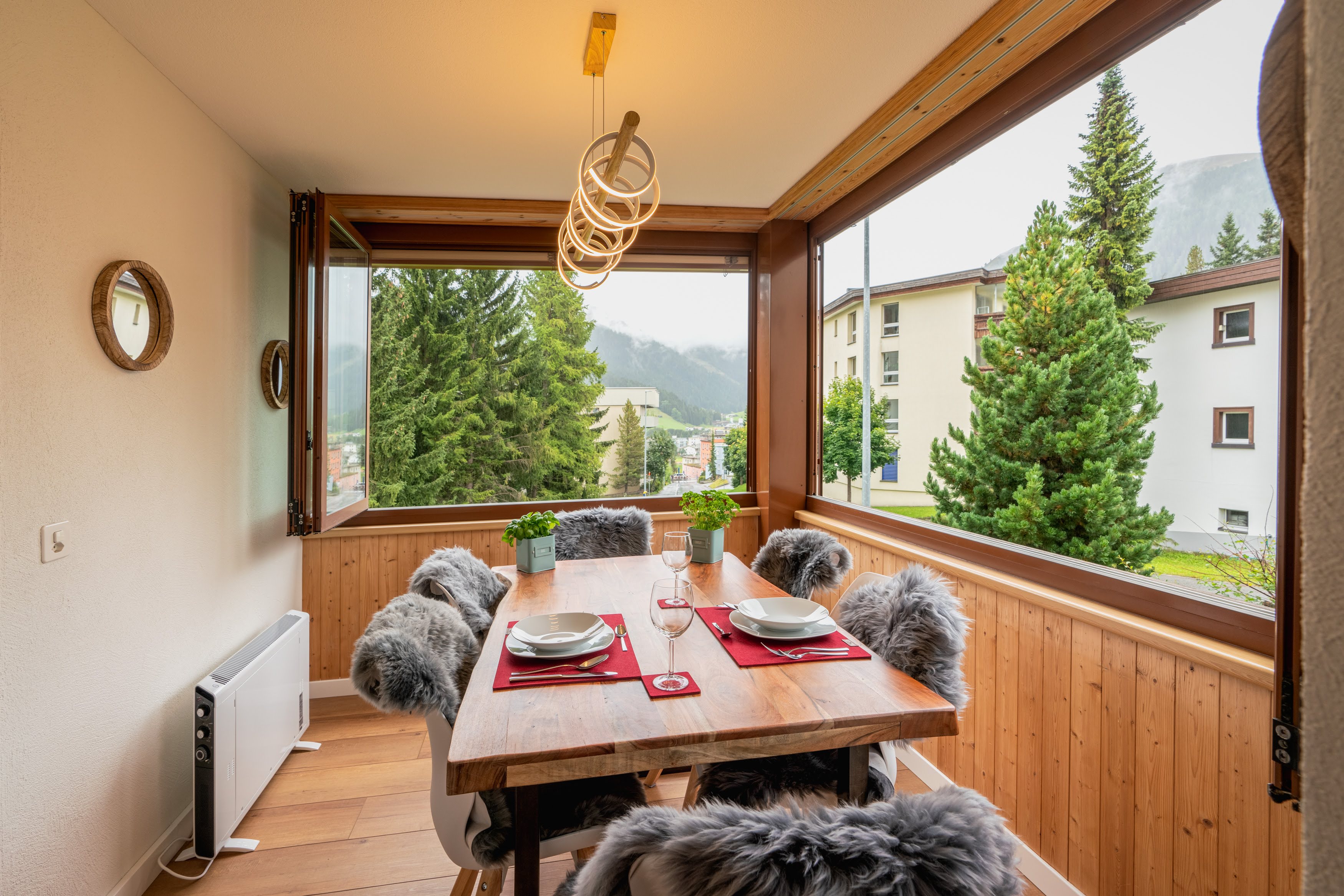 Ferienwohnungen mit Terrasse, Balkon oder Sitzplatz in Davos