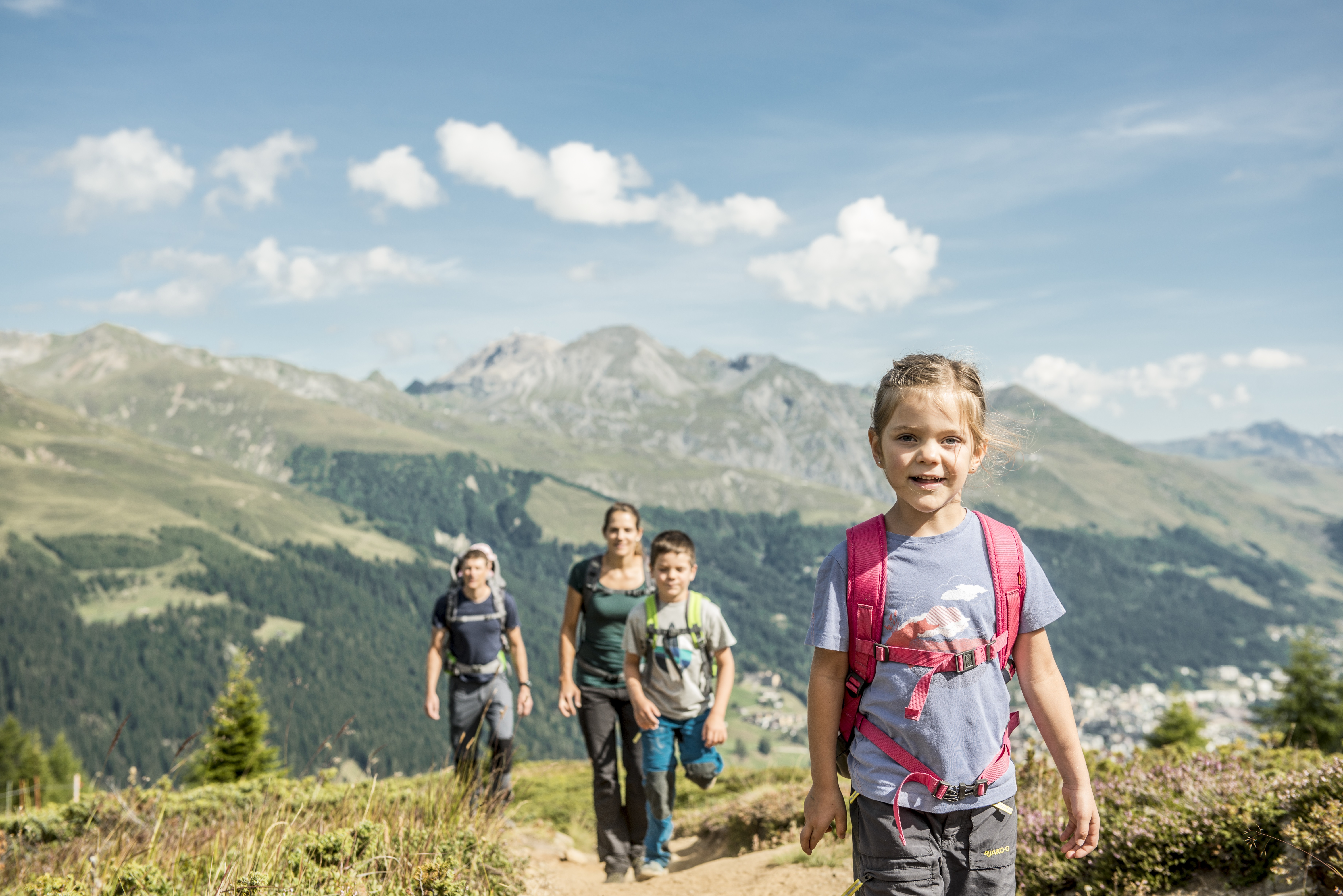 Summer vacation in Davos for families